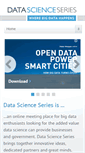 Mobile Screenshot of datascienceseries.com